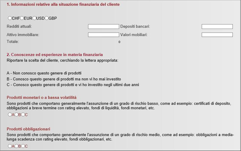 Architettura JForm